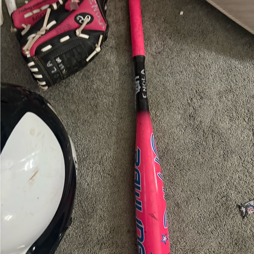 Rawlings Sparkle Pink t-ball Bat